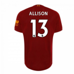 2019-2020 Liverpool Home Football Shirt (Allison 13) - Kids