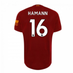 2019-2020 Liverpool Home Football Shirt (Hamann 16)