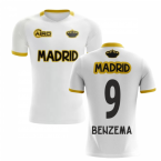 2023-2024 Madrid Concept Training Shirt (White) (BENZEMA 9)