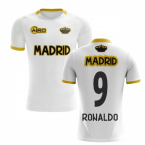 2023-2024 Madrid Concept Training Shirt (White) (RONALDO 9)