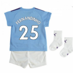 2019-2020 Manchester City Home Baby Kit (FERNANDINHO 25)