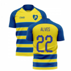 2023-2024 Parma Home Concept Football Shirt (ALVES 22)