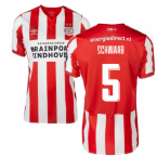 2019-2020 PSV Eindhoven Home Football Shirt (Kids) (Schwaab 5)