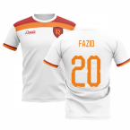 2023-2024 Roma Away Concept Football Shirt (FAZIO 20)