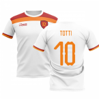 2023-2024 Roma Away Concept Football Shirt (TOTTI 10)