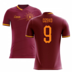2023-2024 Roma Home Concept Football Shirt (DZEKO 9)