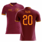 2023-2024 Roma Home Concept Football Shirt (FAZIO 20)