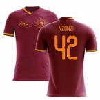 2023-2024 Roma Home Concept Football Shirt (NZONZI 42)