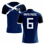 2023-2024 Scotland Flag Concept Football Shirt (Armstrong 6)