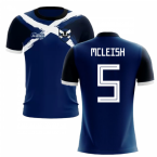 2023-2024 Scotland Flag Concept Football Shirt (McLeish 5)