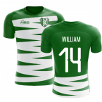 2022-2023 Sporting Lisbon Home Concept Football Shirt (William 14)