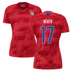 2019-2020 USA Away Nike Womens Shirt (Heath 17)