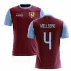 2023-2024 Villa Home Concept Football Shirt (Mellberg 4)
