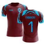 2023-2024 West Ham Home Concept Football Shirt (FABIANSKI 1)