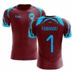 2025-2026 West Ham Home Concept Football Shirt (FABIANSKI 1)
