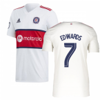 2019 Chicago Fire Adidas Away Football Shirt (EDWARDS 7)