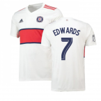 2019 Chicago Fire Adidas Away Football Shirt (EDWARDS 7)