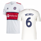 2019 Chicago Fire Adidas Away Football Shirt (MCCARTY 6)