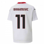 2020-2021 AC Milan Away Shirt (Kids) (IBRAHIMOVIC 11)