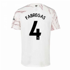 2020-2021 Arsenal Adidas Away Football Shirt (Kids) (FABREGAS 4)
