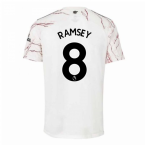 2020-2021 Arsenal Adidas Away Football Shirt (Kids) (RAMSEY 8)