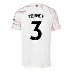 2020-2021 Arsenal Adidas Away Football Shirt (Kids) (TIERNEY 3)