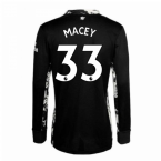 2020-2021 Arsenal Adidas Home Goalkeeper Shirt (Kids) (MACEY 33)