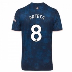 2020-2021 Arsenal Adidas Third Football Shirt (ARTETA 8)