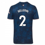 2020-2021 Arsenal Adidas Third Football Shirt (BELLERIN 2)