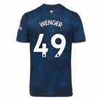 2020-2021 Arsenal Adidas Third Football Shirt (WENGER 49)