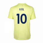 2020-2021 Arsenal Adidas Training Shirt (Yellow) (OZIL 10)