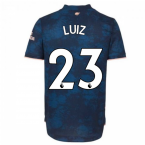 2020-2021 Arsenal Authentic Third Shirt (LUIZ 23)