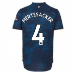 2020-2021 Arsenal Authentic Third Shirt (MERTESACKER 4)