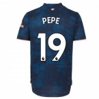 2020-2021 Arsenal Authentic Third Shirt (PEPE 19)