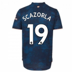 2020-2021 Arsenal Authentic Third Shirt (S.CAZORLA 19)
