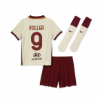 2020-2021 AS Roma Away Nike Little Boys Mini Kit (VOLLER 9)