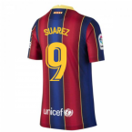 2020-2021 Barcelona Home Shirt (Kids) (SUAREZ 9)