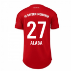 2020-2021 Bayern Munich Adidas Home Womens Shirt (ALABA 27)