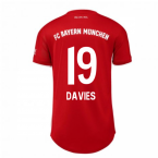 2020-2021 Bayern Munich Adidas Home Womens Shirt (DAVIES 19)