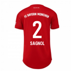 2020-2021 Bayern Munich Adidas Home Womens Shirt (SAGNOL 2)