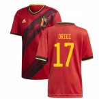 2020-2021 Belgium Home Adidas Football Shirt (ORIGI 17)
