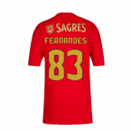 2020-2021 Benfica Home Shirt (Fernandes 83)