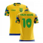 2025-2026 Brazil Home Concept Football Shirt (Your Name)