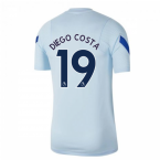 2020-2021 Chelsea Nike Training Shirt (Light Blue) - Kids (DIEGO COSTA 19)