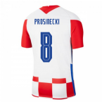 2020-2021 Croatia Home Nike Football Shirt (PROSINECKI 8)