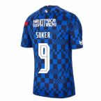 2020-2021 Croatia Pre-Match Training Shirt (Blue) - Kids (SUKER 9)