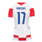 2020-2021 Croatia Womens Home Shirt (MANDZUKIC 17)