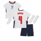 2020-2021 England Home Nike Baby Kit (GERRARD 4)