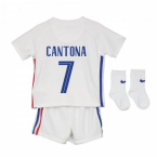 2020-2021 France Away Nike Baby Kit (CANTONA 7)