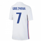 2020-2021 France Away Nike Football Shirt (Kids) (GRIEZMANN 7)